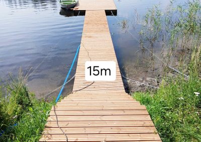 Laituri 15 metriä